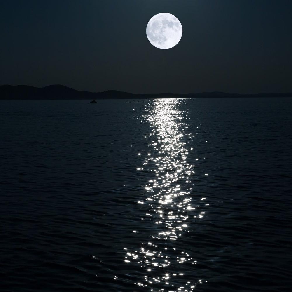 Cortisol Full Moon over Water