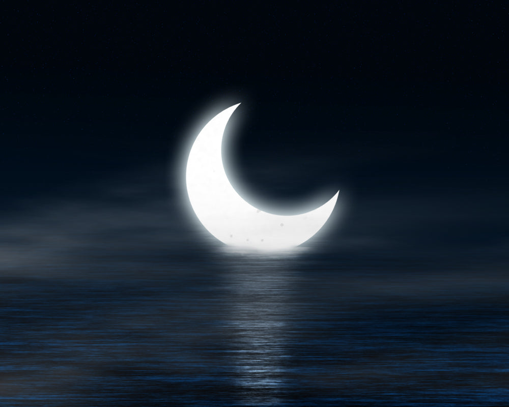 Melatonin Moon Over Water